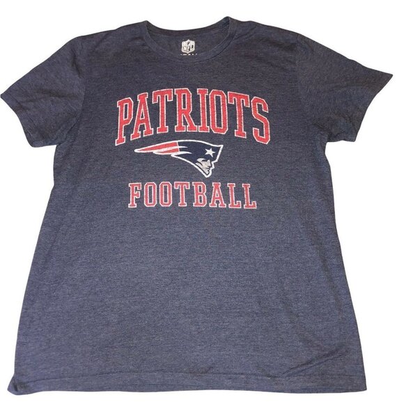 NFL Team New England PATRIOTS Mens Short Sleeve Crewneck T-Shirt Size XL - Picture 1 of 5